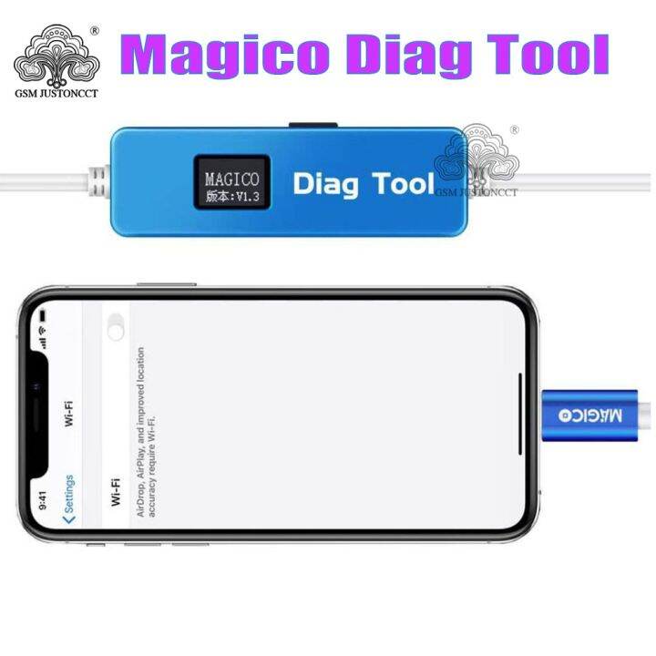 Aa New Magico Diag Tool Dfu Purple Box Automatic Mode Dcsd Cable To