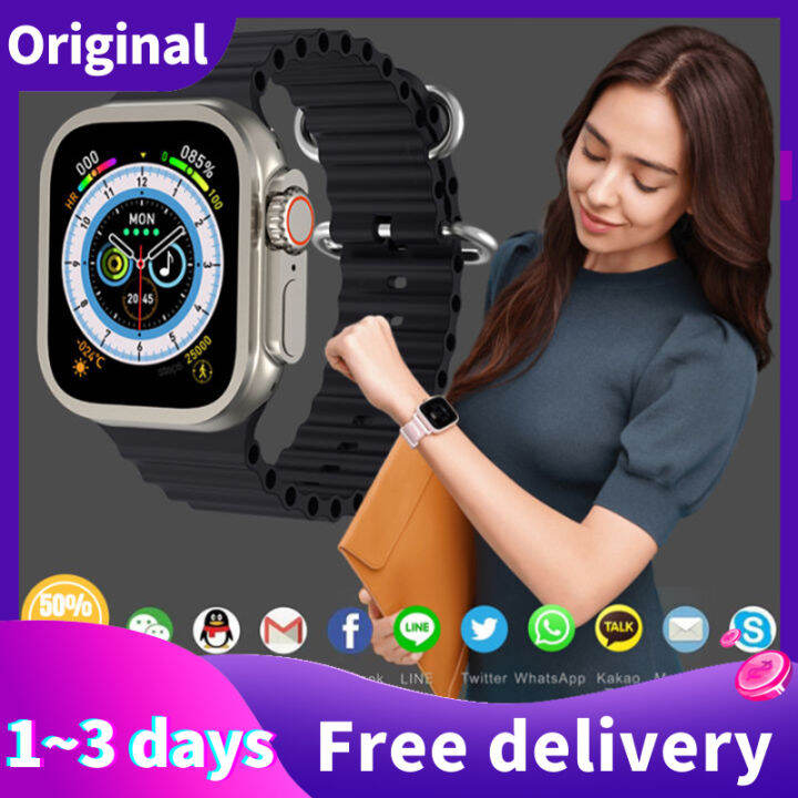 Smart Watch Ultra Series Nfc Smartwatch Men Women Bluetooth Call