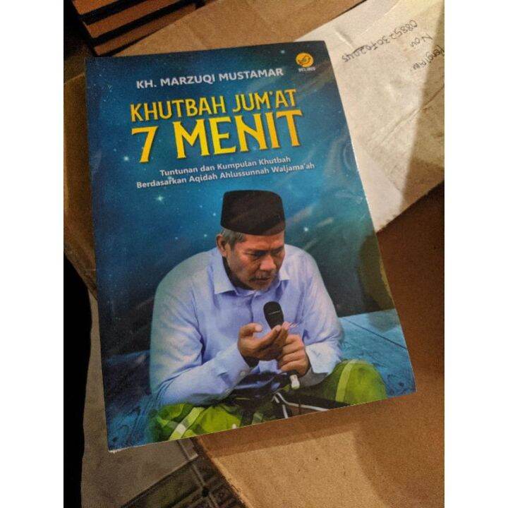 Buku Khutbah Jum At Menit Kh Marzuqi Mustamar Mb Lazada Indonesia