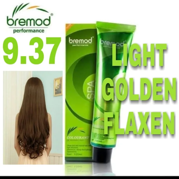 Bremod Performance Spa Hair Color Light Goolden Flaxen Ml