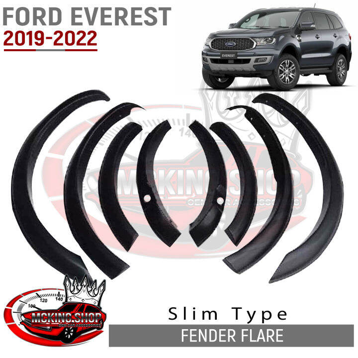 Ford Everest 2019 2022 Oem Slim Fender Flare Black 3 Inches Lazada PH