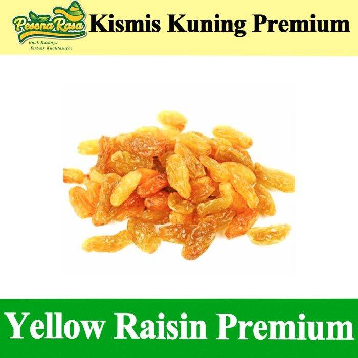 Kismis Kuning Jumbo Premium Gr Jumbo Golden Raisin Pesona Rasa