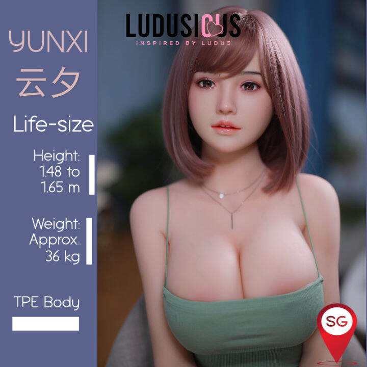 Ready Stock in SG JYDoll YunXi 云夕 Live Size TPE Body Silicone Head