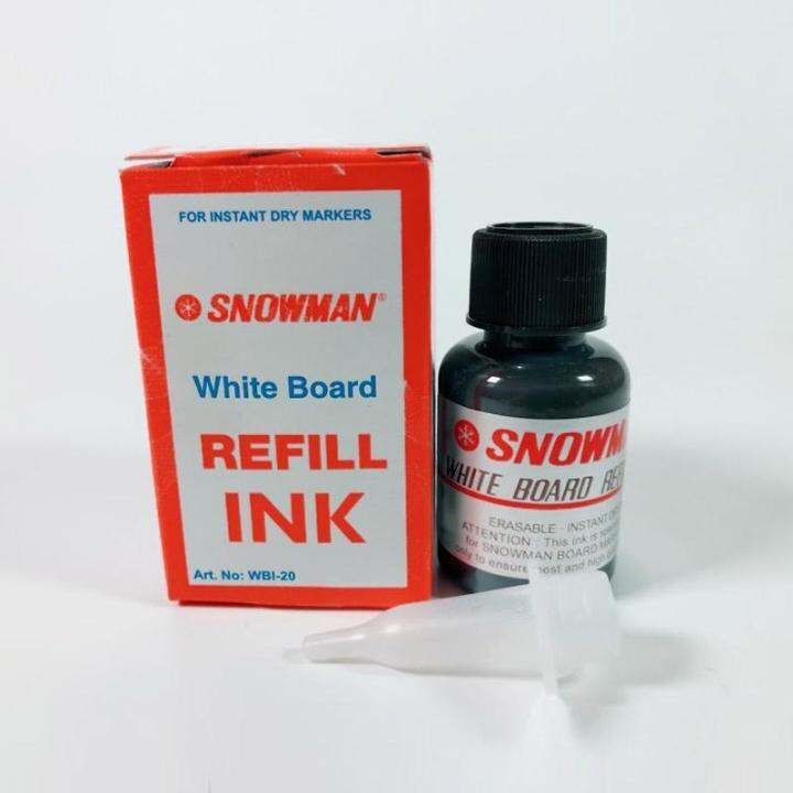 Tinta Isi Ulang Spidol Whiteboard Wbi Snowman Lazada Indonesia