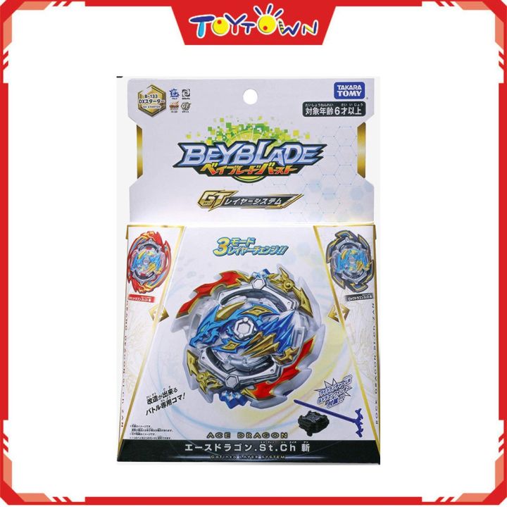 Beyblade Takara Tomy Burst B Dx Starter Grand Dragon St Ch Zan Ace