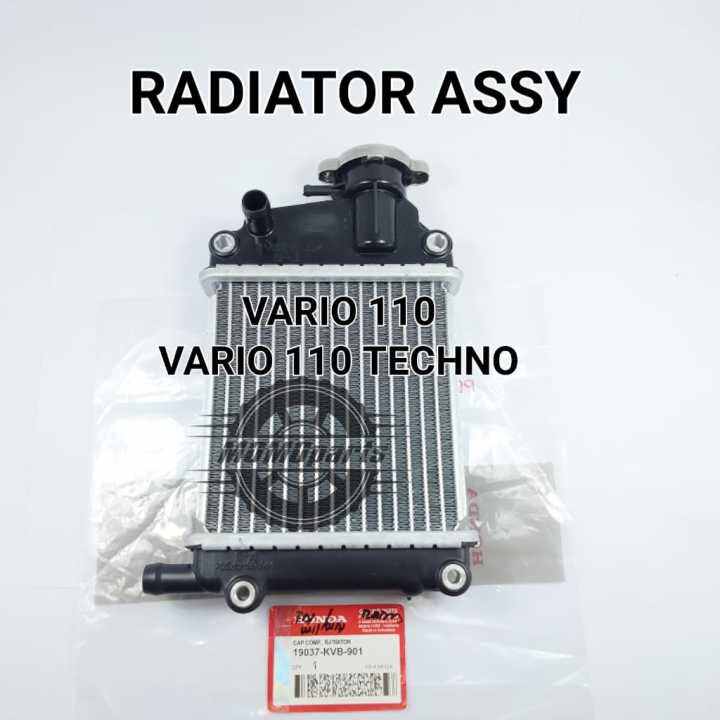 RADIATOR COOLANT ASSY MOTOR HONDA VARIO 110 TECHNO VARIO 110 LAMA KARBU