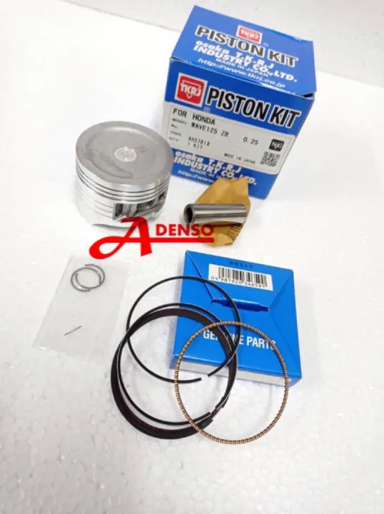 TKRJ PISTON KIT WAVE125 SIZE 025 MADE IN JAPAN AH0781X AHS Lazada