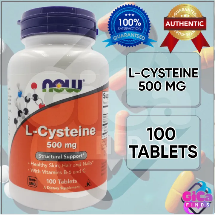 Now Foods L Cysteine 500 Mg 100 Tablets Lazada PH