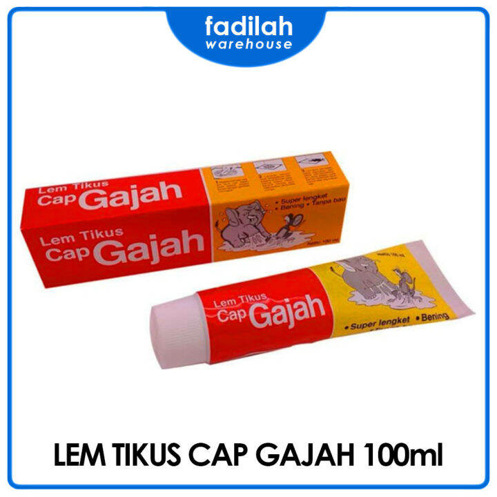 Lem Tikus Cap Gajah Tube Ml Ml Original Lazada Indonesia