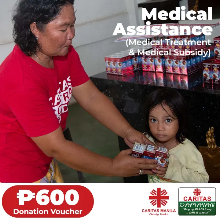 Caritas Manila Donation Voucher Damayan Nutrition Program Medical