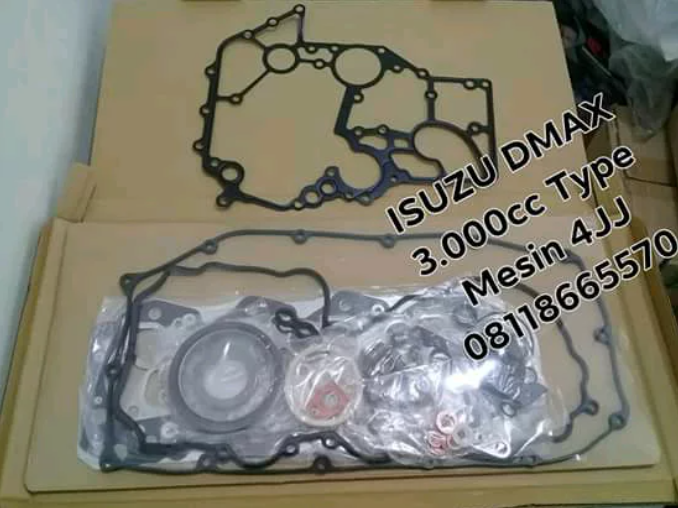 Packing Paking Gasket Set Isuzu Dmax D Max Cc Type Mesin Jj Made