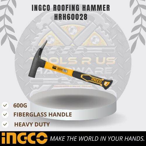 INGCO Roofing Hammer 380mm 600g HRH60028 Lazada PH