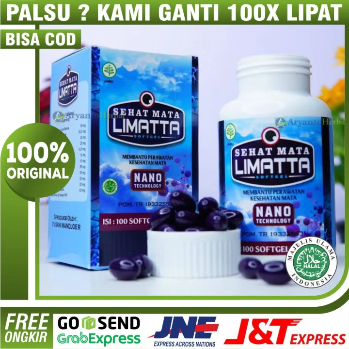 Walatra Sehat Mata Limatta Softgel Asli Obat Herbal Alami Solusi Untuk