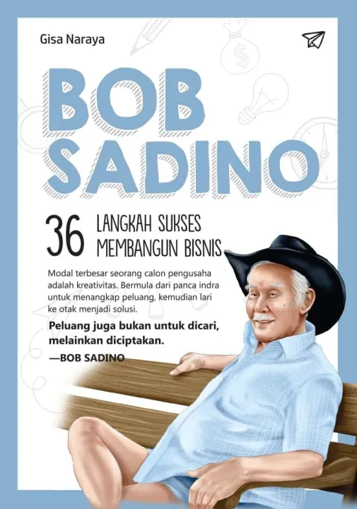 BISA COD Hm Buku BOB SADINO 36 LANGKAH SUKSES MEMBANGUN BISNIS