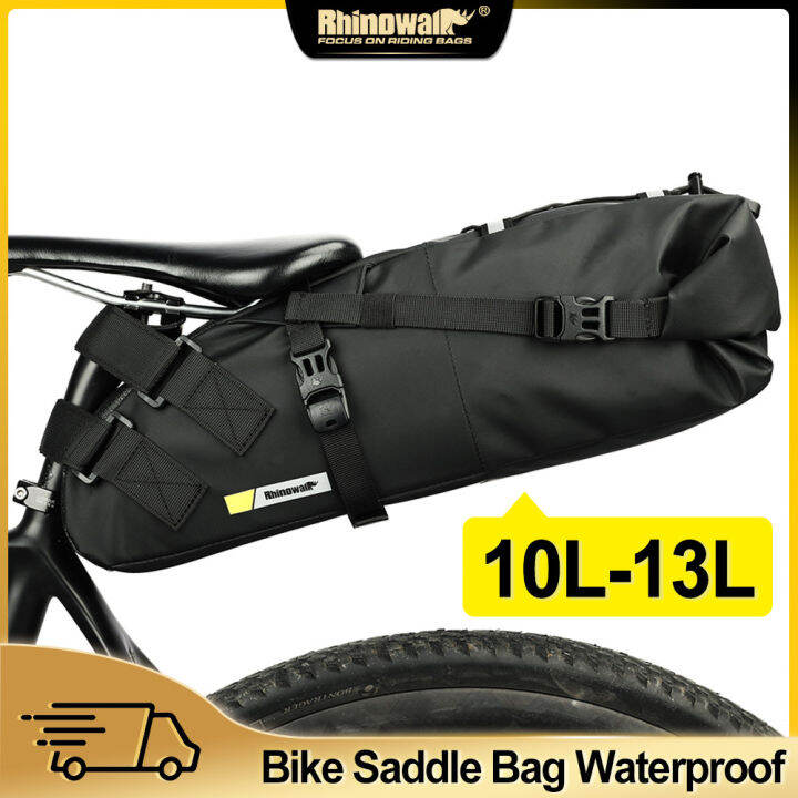 Rhinowalk Bike Saddle Bag Waterproof L L Bicycle Reflective Big