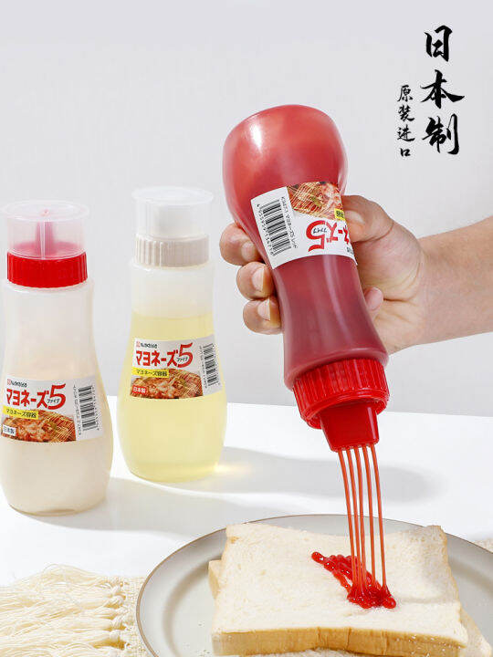 Japan Imported Porous Salad Bottle Tomato Sauce Jam Squeeze Bottle