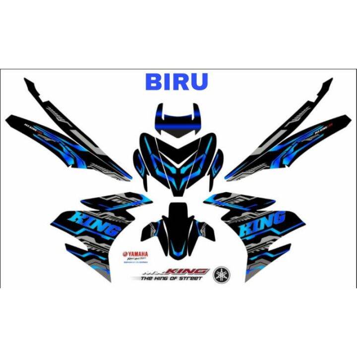 STRIPING DECAL FULL BODY JUPITER MX KING MOTIF GRAFIS Lazada Indonesia