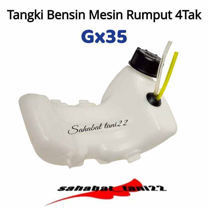 Fuel Tank GX 35 Tangki Bensin Mesin Potong Rumput 4 Tak GX35 Lazada