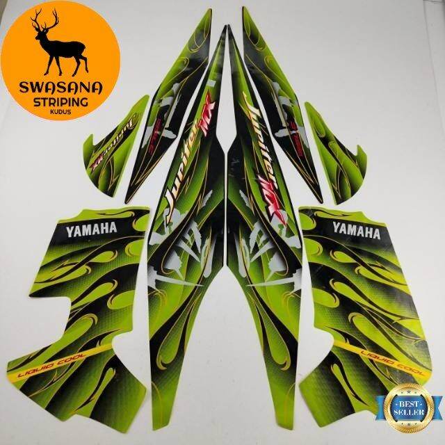 Striping Sticker Decal Polet Lis Motor Yamaha Jupiter Mx Lama