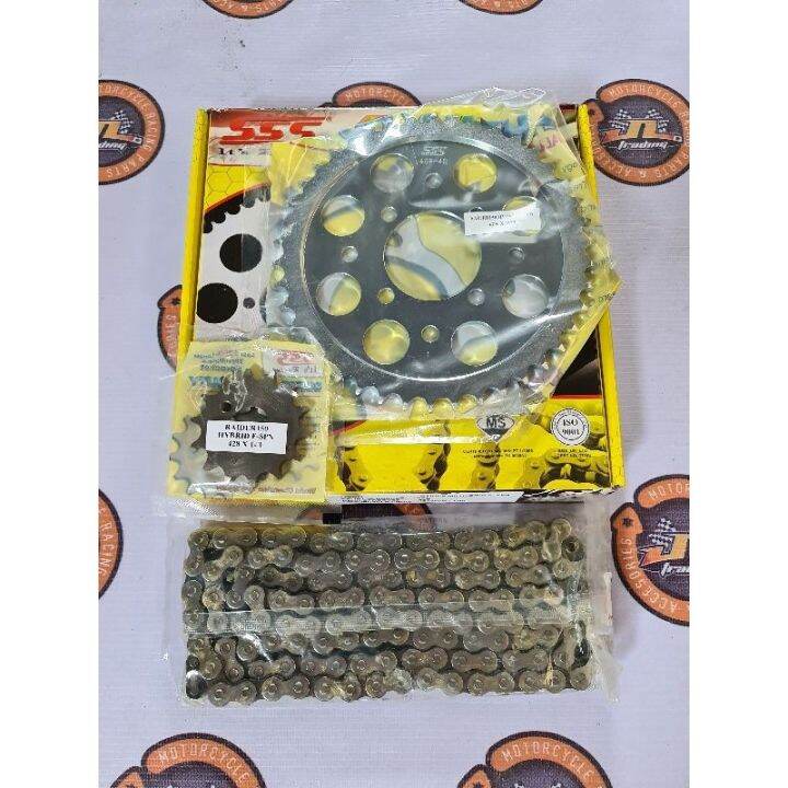 Sss Nickel Chrome Chain Set For Raider Carb Fi Lazada Ph