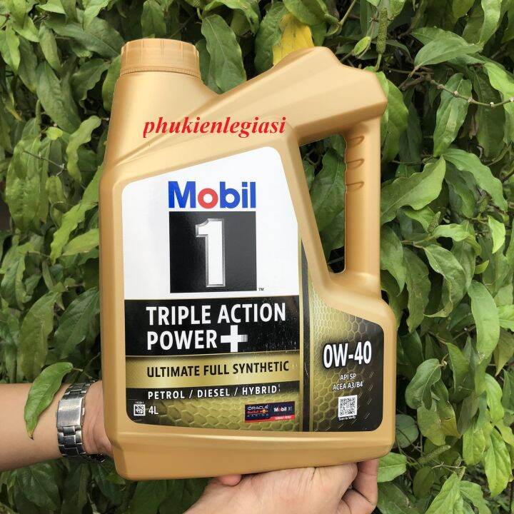 Nh T Mobil Triple Action Power W Api Sp Lo I L T Ng H P Toan