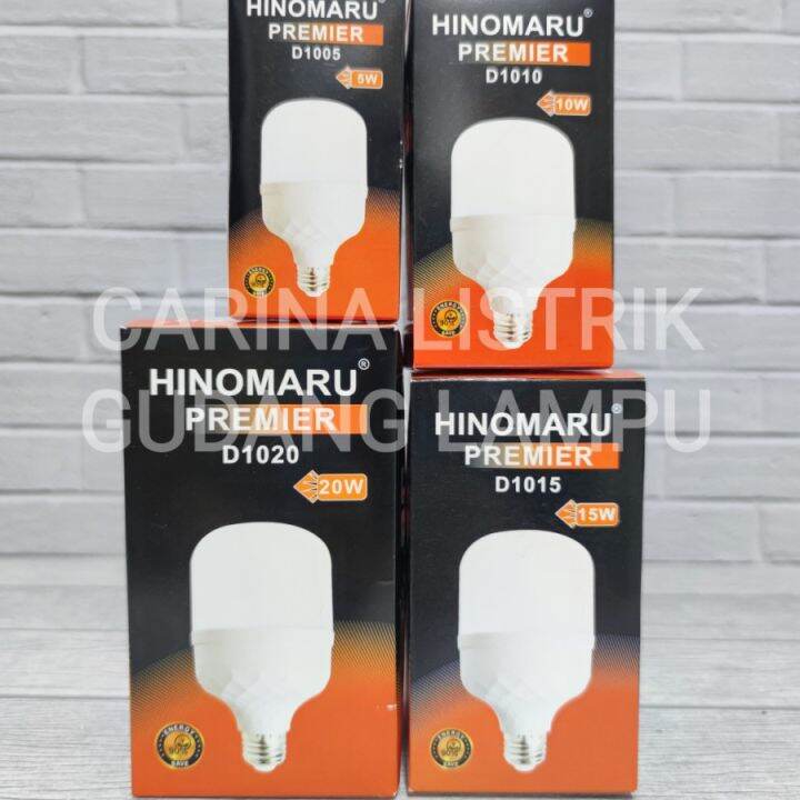 Hinomaru Premier Lampu Led Bulb W Watt D Putih Vario Revo