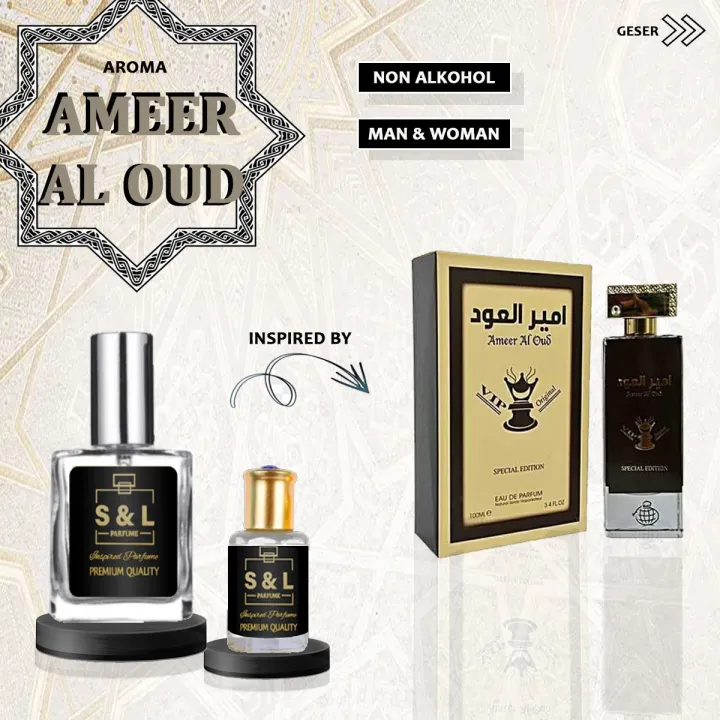 Cod Farfum Ameer Al Oud Non Alkohol S L Parfume Pria Dan