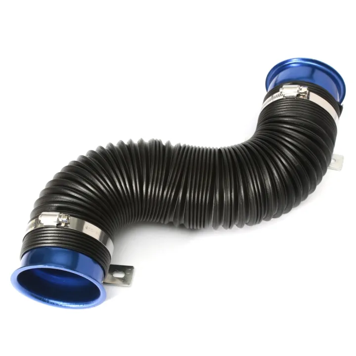 Universal Adjustable 3 Inch 75mm Flexible Cold Air Intake Pipe Inlet