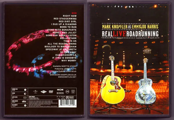 Mark Knopfler Emmylou Harris Real Live Roadrunning DVD Lazada PH