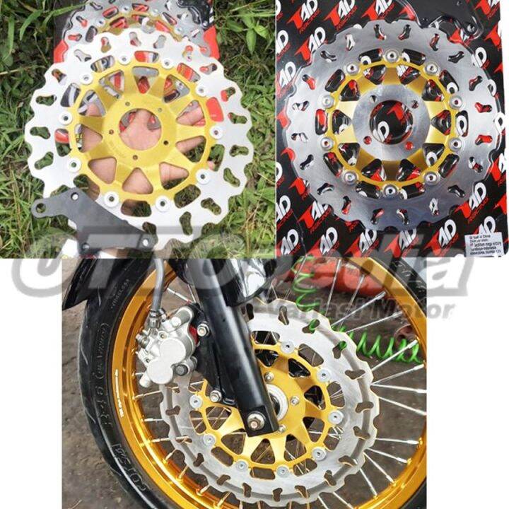 Piringan Cakram Depan Disc Brake Model Daytona Flower Kembang Revo 100