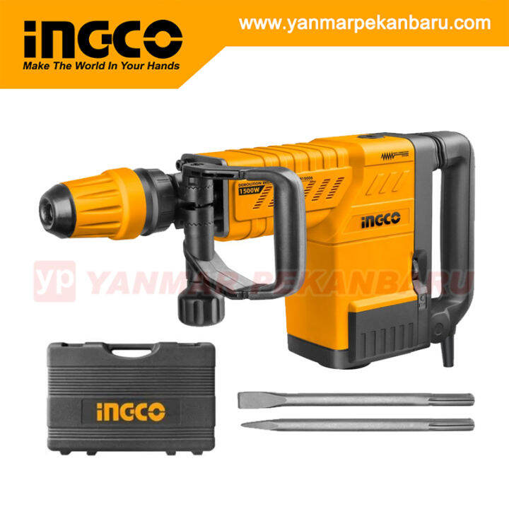 Mesin Bobok Beton Model Bor Jack Hammer Demolition Breaker 11KG INGCO