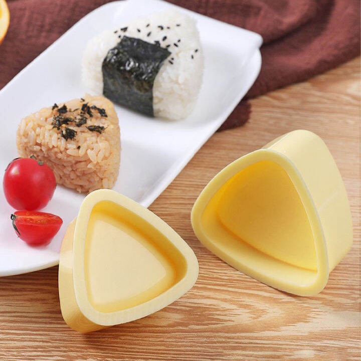 PE Triangle Sushi Mold Plastic DIY Sushi Roll Bento Rice Ball Pressing