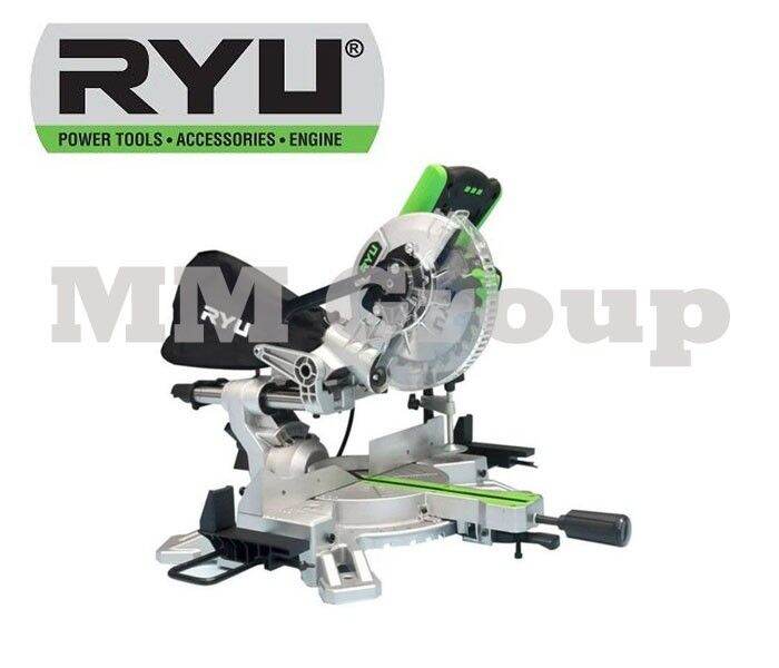 Mesin Gergaji Porong Aluminium Ryu Rms Miter Saw Ryu Sliding