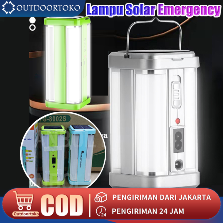 Lampu Emergency Lentera Emergency Sisi Watt Lampu Solar