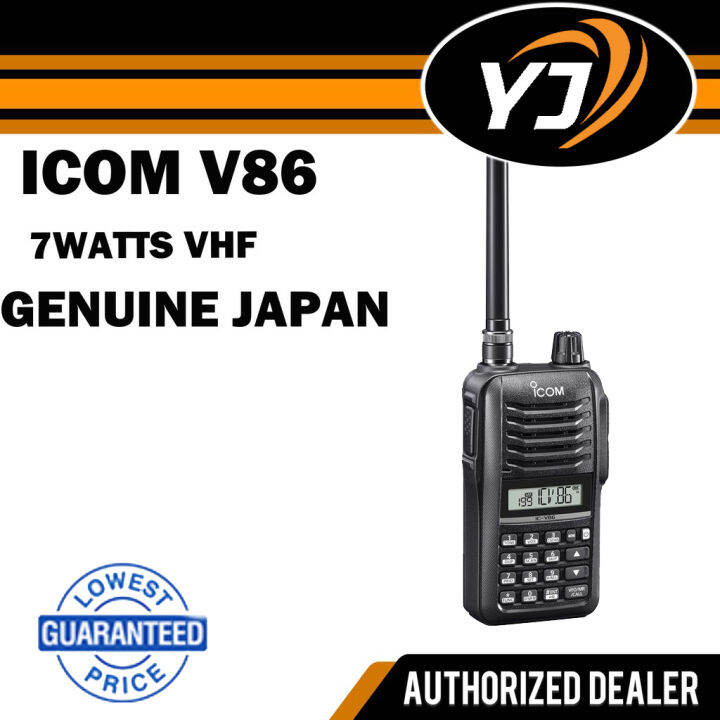 Ht Icom V V Icv Ic V Watts Walkie Talkie Singleband Vhf