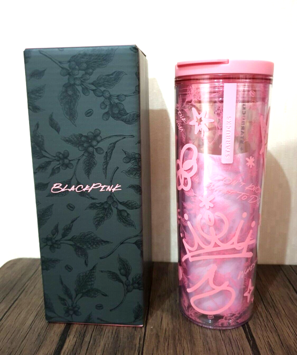 Starbucks X Blackpink Tumbler Oz Cold Cup New Limited Edition