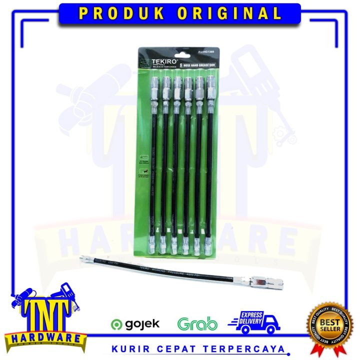 Tekiro Hose Hand Grease Gun Selang Pompa Gemuk Set Pcs Au Hg