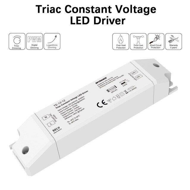 Hot Sales Pingguij Led Triac Dimming Driver Te 12 12 200 240v Input