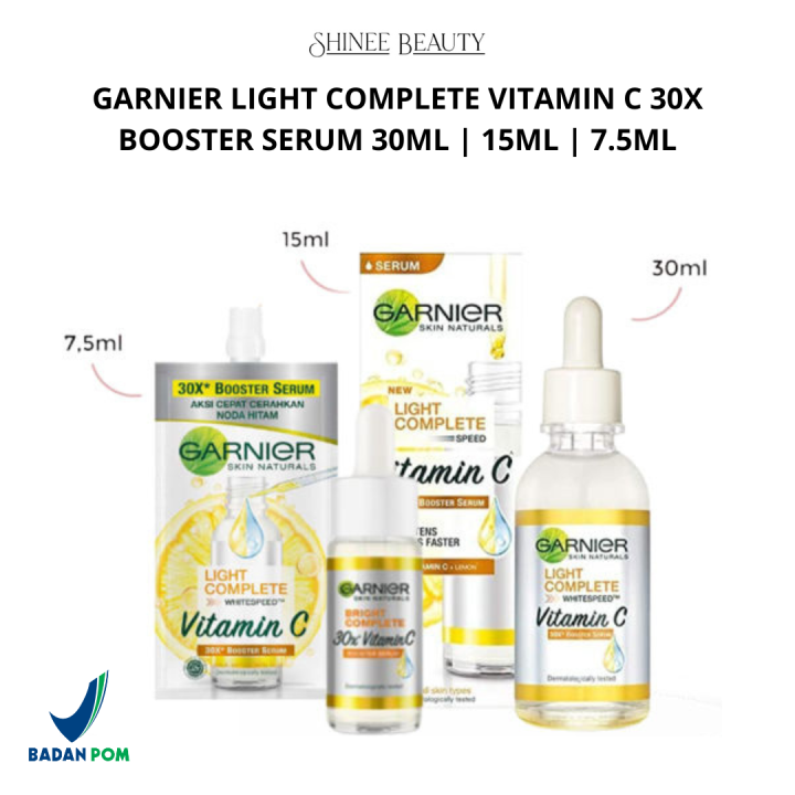 Garnier Light Complete Vitamin C 30x Booster Serum Skin Care 30mL