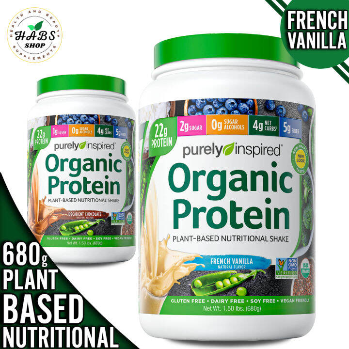 Exp Date May Purely Inspired Organic Protein Plant Based