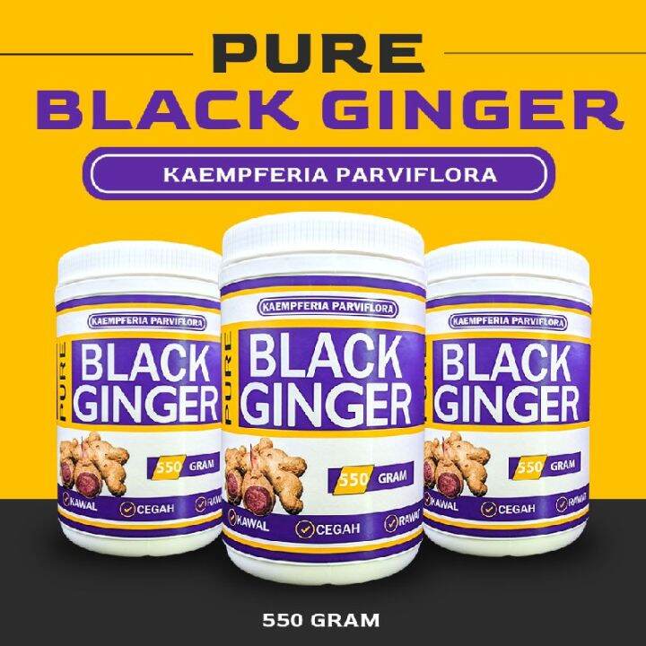 Kopi Kunyit Hitam Cofee Black Ginger G Serbuk Kunyit Hitam Asli