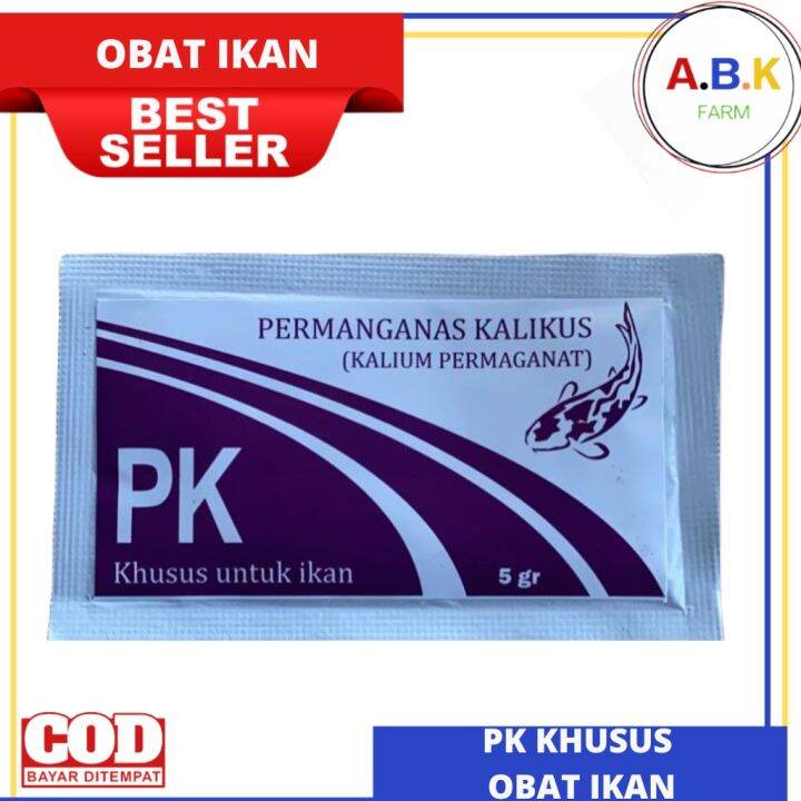 PK KHUSUS OBAT IKAN PERMANGANAS KALIKUS UNTUK IKAN 5 Gr Lazada Indonesia