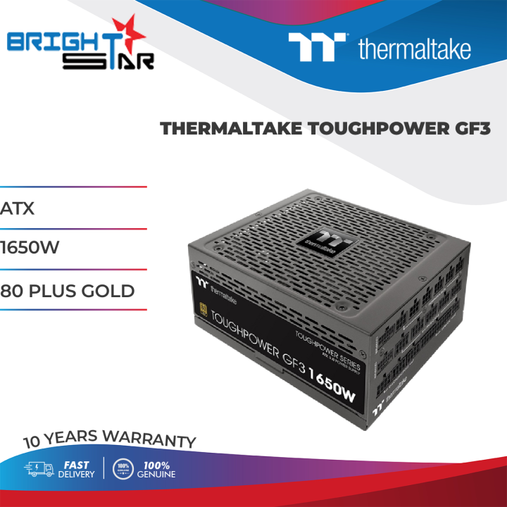 PSU THERMALTAKE TOUGHPOWER GF3 ATX 850W 1200W 1650W 80 PLUS