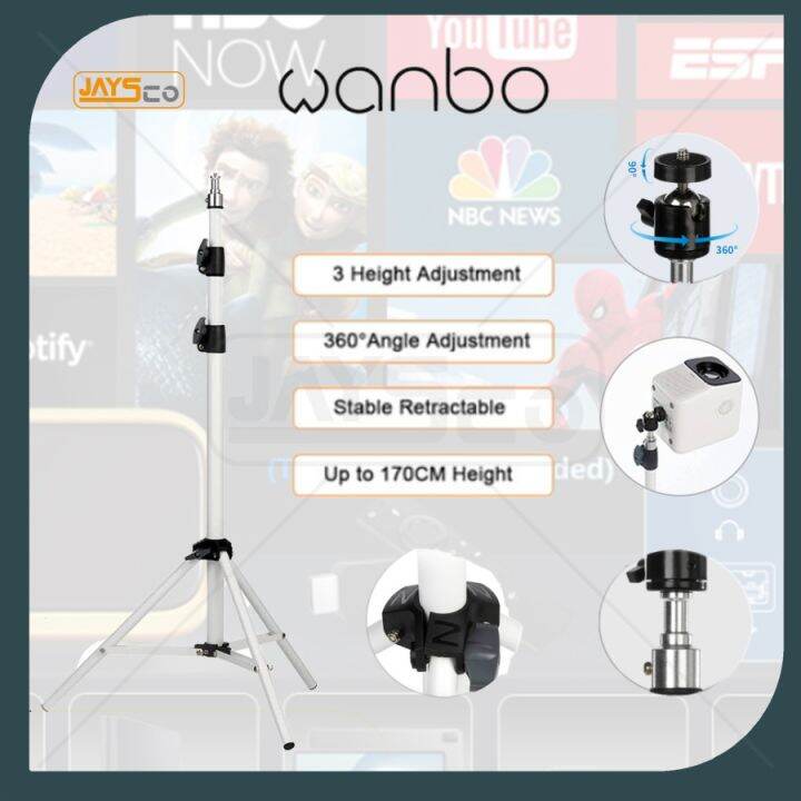 Wanbo Universal Proyektor Tripod Holder Projector Floor Stand Standing