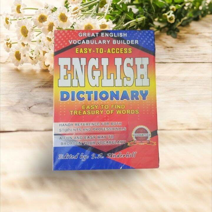 English Dictionary By J A Underhill Lazada PH