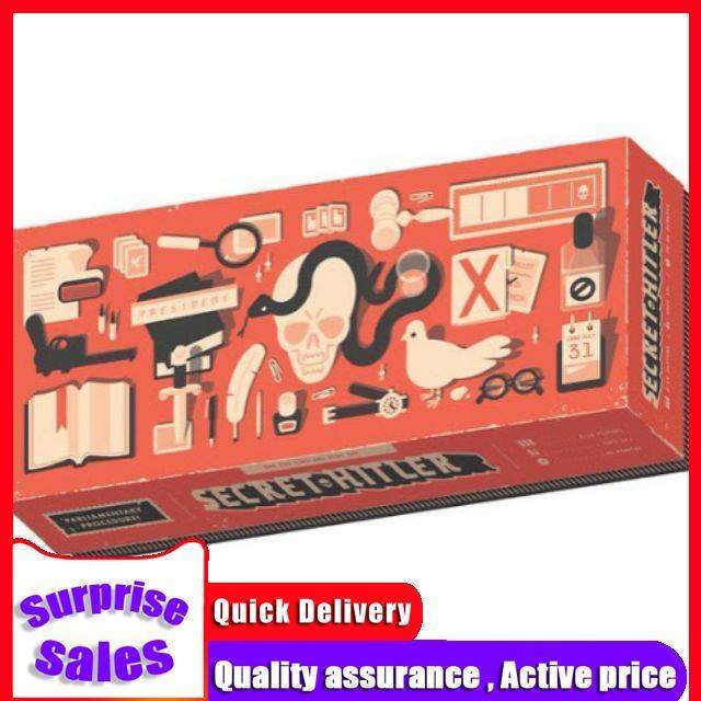 Secret Hitler Board Game Edition Card Game Lazada Ph