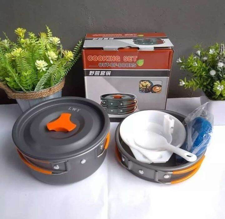 Cooking Set DS 200 Alat Masak Camping PANCI CAMPING Lazada Indonesia