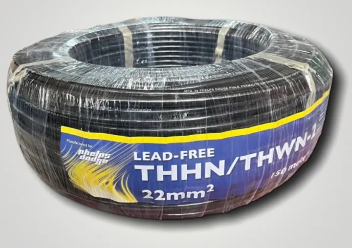 Phelps Dodge 22mm² 4 THHN THWN Stranded Wire 150 meters per roll