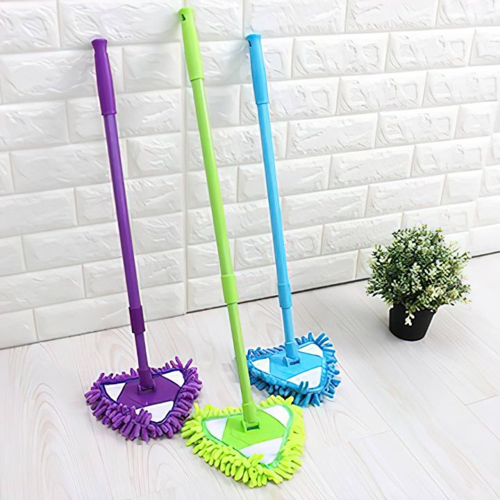 180 Degree Rotatable Adjustable Triangle Cleaning Mop Lazada PH