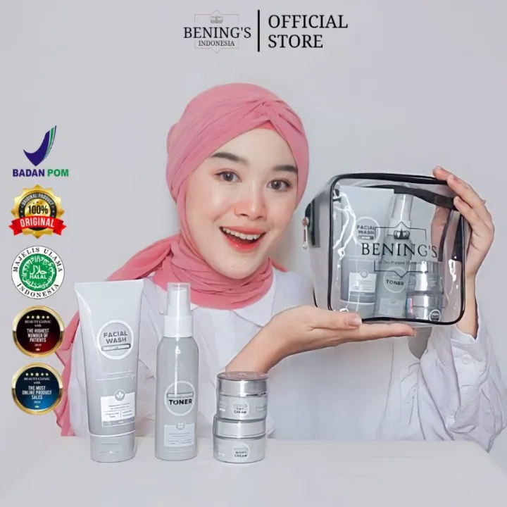 BENING SKINCARE BY DR OKY PRATAMA PAKET BRIGHTENING PAKET ACNE